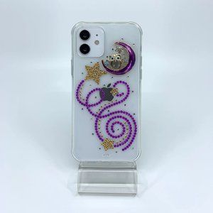 iPhone 12 or 12 Pro case. Protective PC material. Handmade.